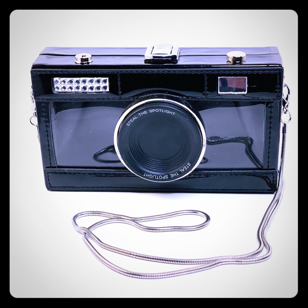 Camera crossbody purse